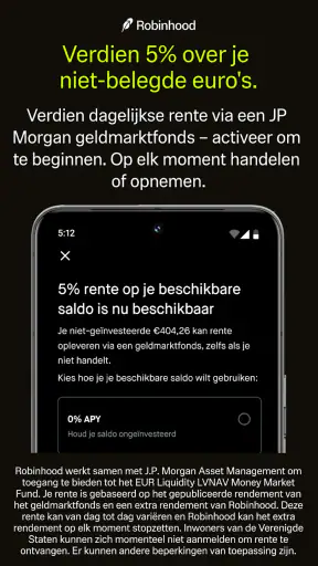 Robinhood: Crypto, 5% euros screenshot
