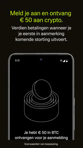 Robinhood: Crypto, 5% euros screenshot