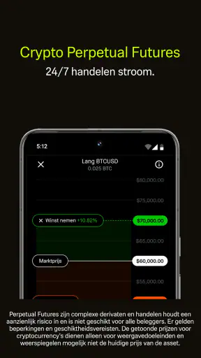 Robinhood: Crypto, 5% euros screenshot