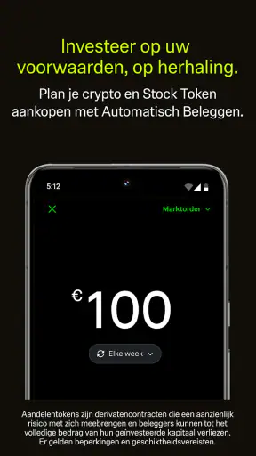 Robinhood: Crypto, 5% euros screenshot