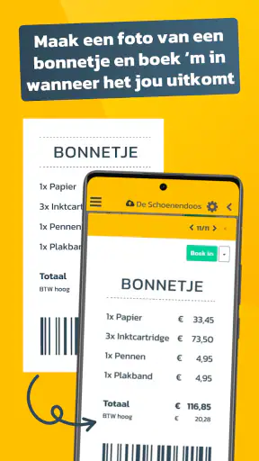 Rompslomp boekhouden & factuur screenshot