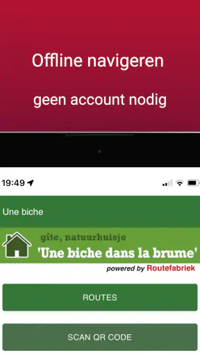 Routefabriek screenshot