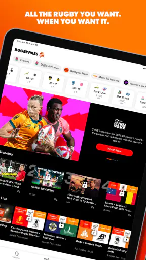 RugbyPass – Live Scores & News screenshot