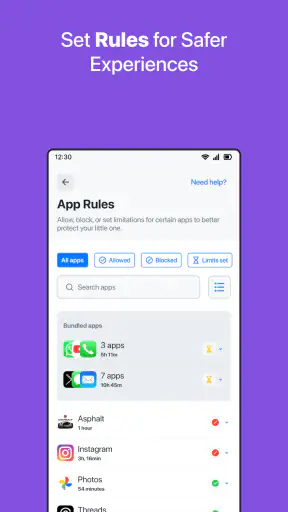 Safes - Parental Control screenshot