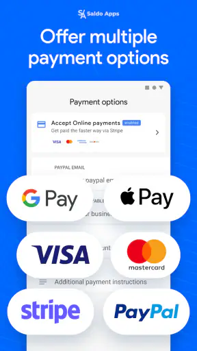 Saldo: Bill & Invoice Maker screenshot