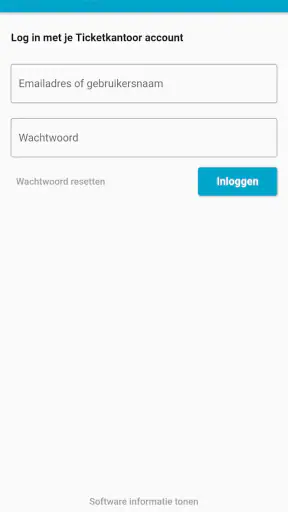 Scan App - Ticketkantoor screenshot