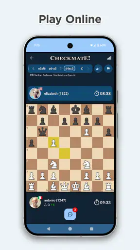 Schaken online en offline screenshot
