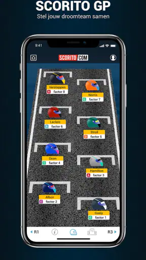 Scorito.com screenshot