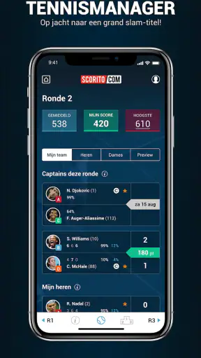 Scorito.com screenshot