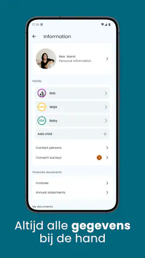 SDB Octopus: OuderApp screenshot