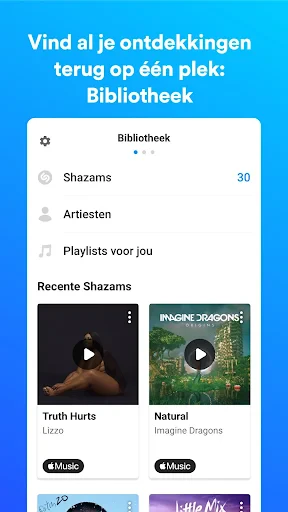 Shazam: muziek en concerten screenshot
