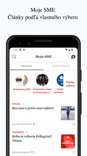 SME.sk screenshot