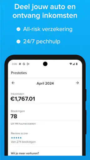 SnappCar - Auto & busjes delen screenshot
