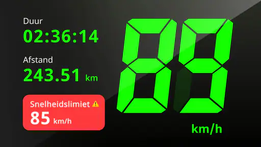 Snelheidsmeter & Speed Tracker screenshot