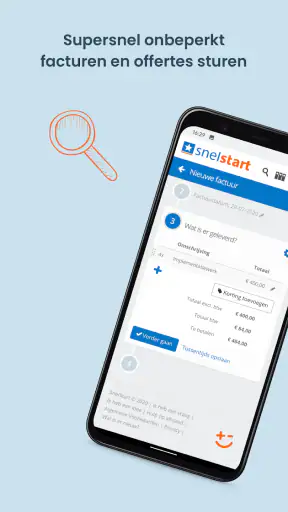 SnelStart Boekhouden screenshot