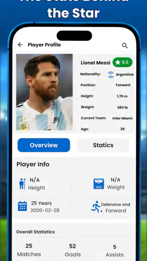 Soccer Live Scores: Stats screenshot