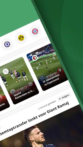 SoccerNews.nl screenshot