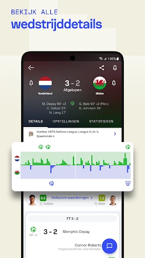 Sofascore: Live uitslagen screenshot