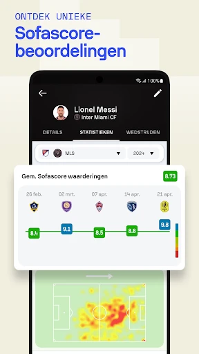 Sofascore: Live uitslagen screenshot