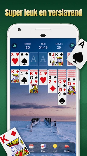 Solitaire, klassieke kaartspel screenshot