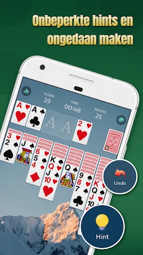 Solitaire, klassieke kaartspel screenshot