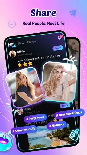 SoMatch Lite - Chat&Voice Room screenshot