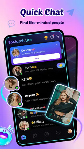 SoMatch Lite - Chat&Voice Room screenshot