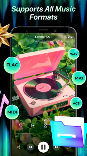 Sona: MP3 Vintage Music Player screenshot