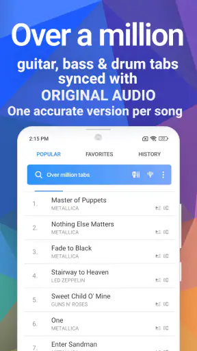 Songsterr Guitar Tabs & Chords screenshot
