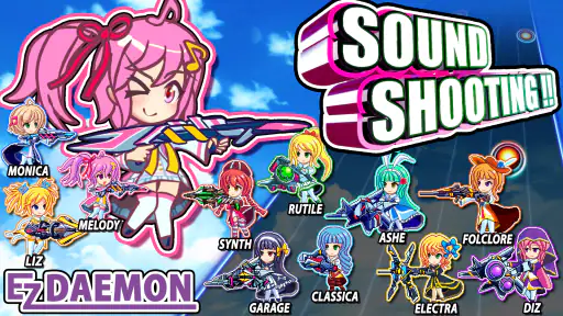 SOUND SHOOTING!!Rhythm Shooter screenshot