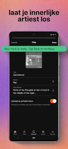 SoundCloud - Muziek en Liedjes screenshot