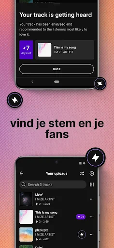 SoundCloud - Muziek en Liedjes screenshot