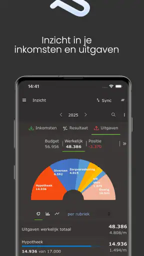 Spendle screenshot