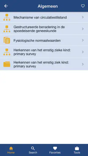 Spoedeisende hulp bij kinderen screenshot