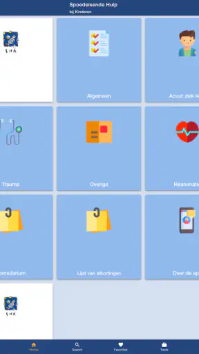 Spoedeisende hulp bij kinderen screenshot