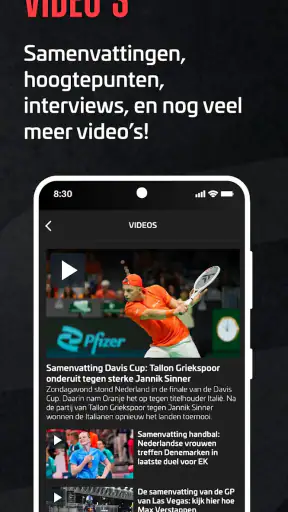 Sportnieuws.nl screenshot