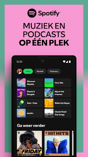 Spotify: Muziek en podcasts screenshot