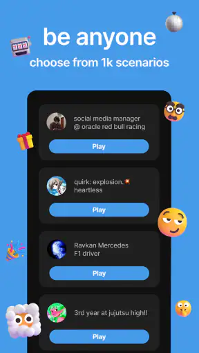 status - sims maar dan social screenshot