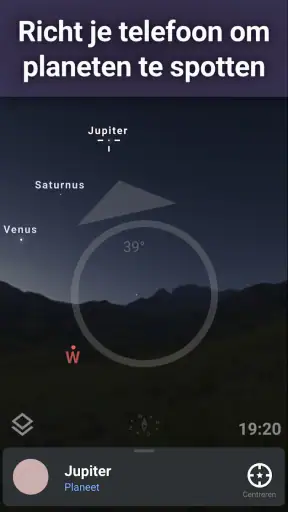 Stellarium - Sterrenhemel screenshot
