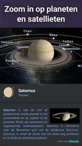 Stellarium - Sterrenhemel screenshot