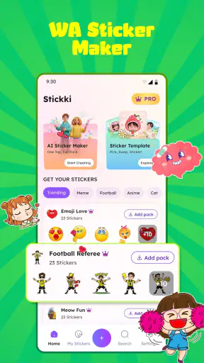Stickki: WA Sticker Maker App screenshot