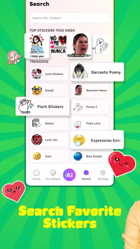 Stickki: WA Sticker Maker App screenshot