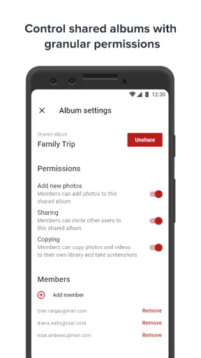 Stingle Photos screenshot