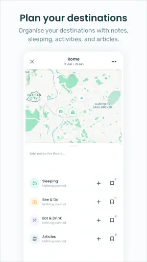 Stippl: The Travel Planner screenshot