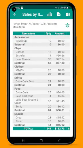 Stock and Inventory Simple screenshot