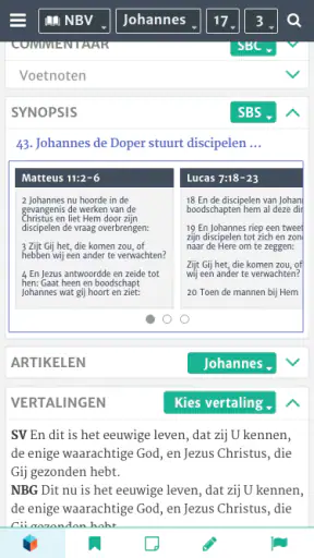 StudieBijbel screenshot