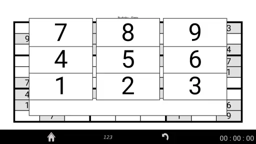 Sudoku screenshot