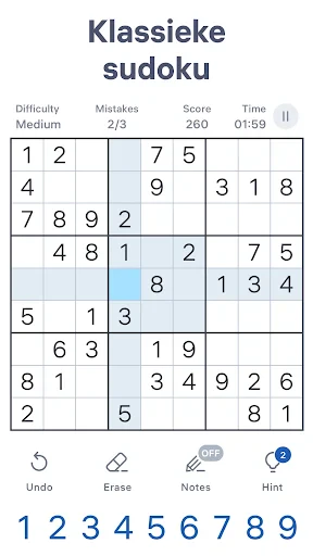 Sudoku.com - Nummerspel screenshot