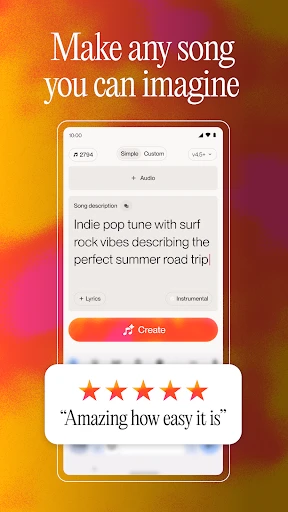 Suno - AI Music & Songs screenshot