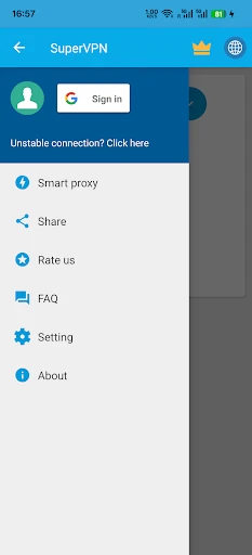 SuperVPN Fast VPN Client screenshot
